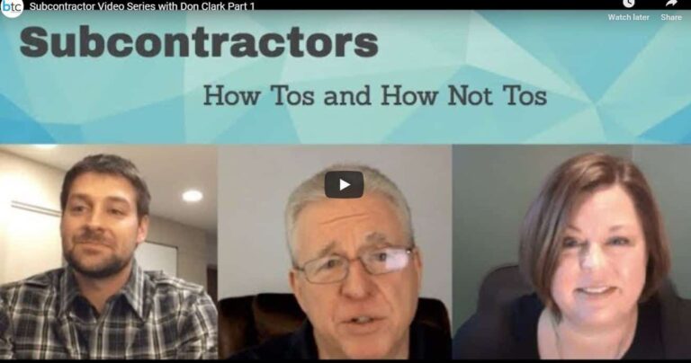 subcontractor