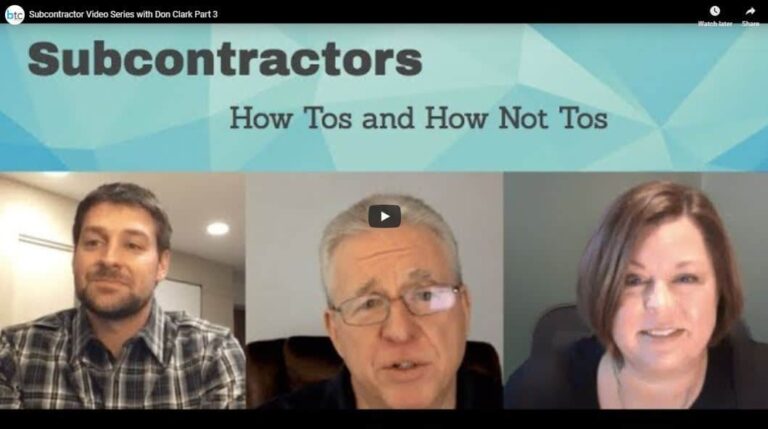 subcontractor