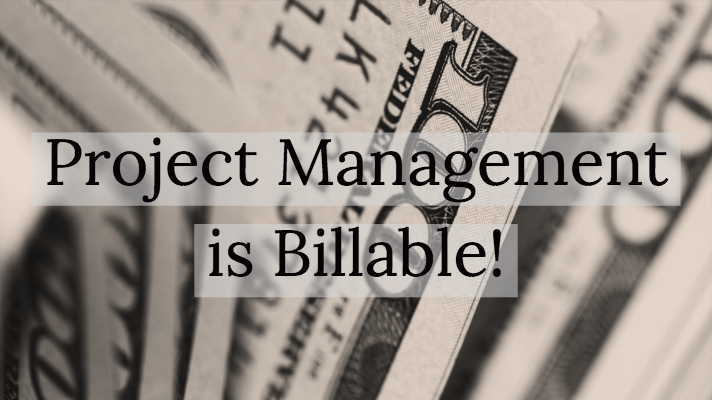 project management is billable