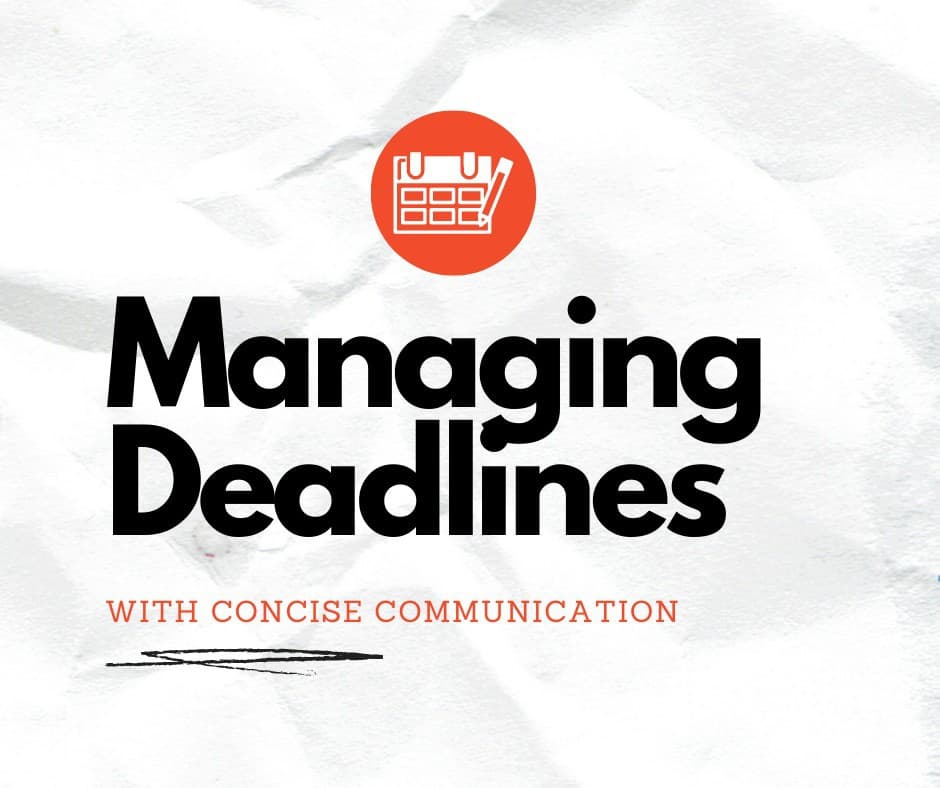 managing deadlines