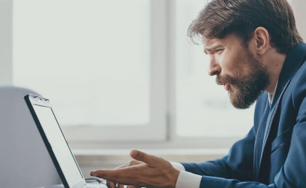 a frustrated manager experiencing the effects of employee turnover