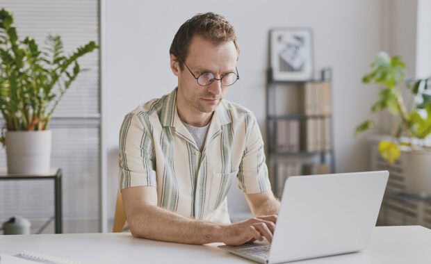 A manager tackling operational inefficiencies and working remotely