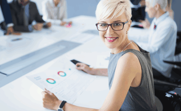 She plots a timeline structure with her team based on gathered data