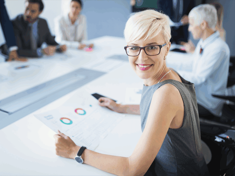 She plots a timeline structure with her team based on gathered data